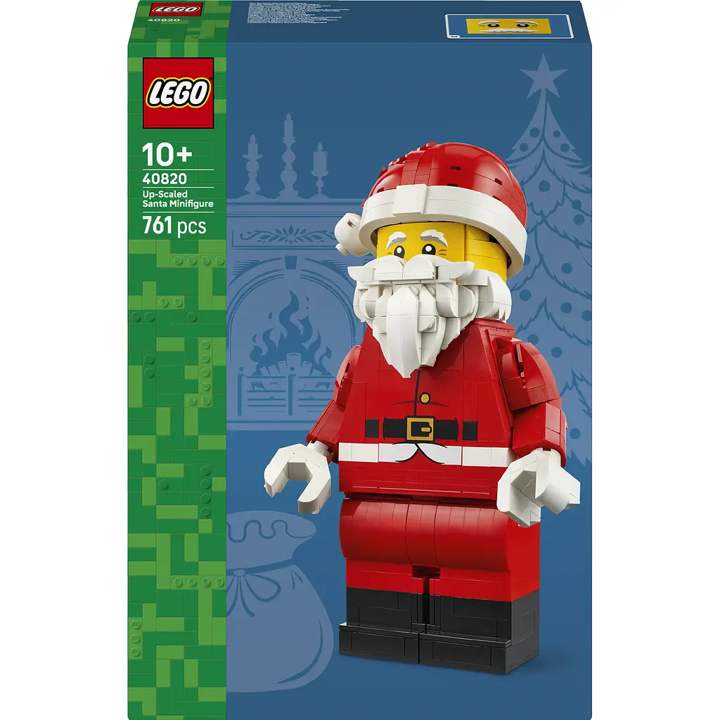 Конструктор LEGO Iconic Збільшена мініфігурка Санти 761 ел. (40820) - фото 3