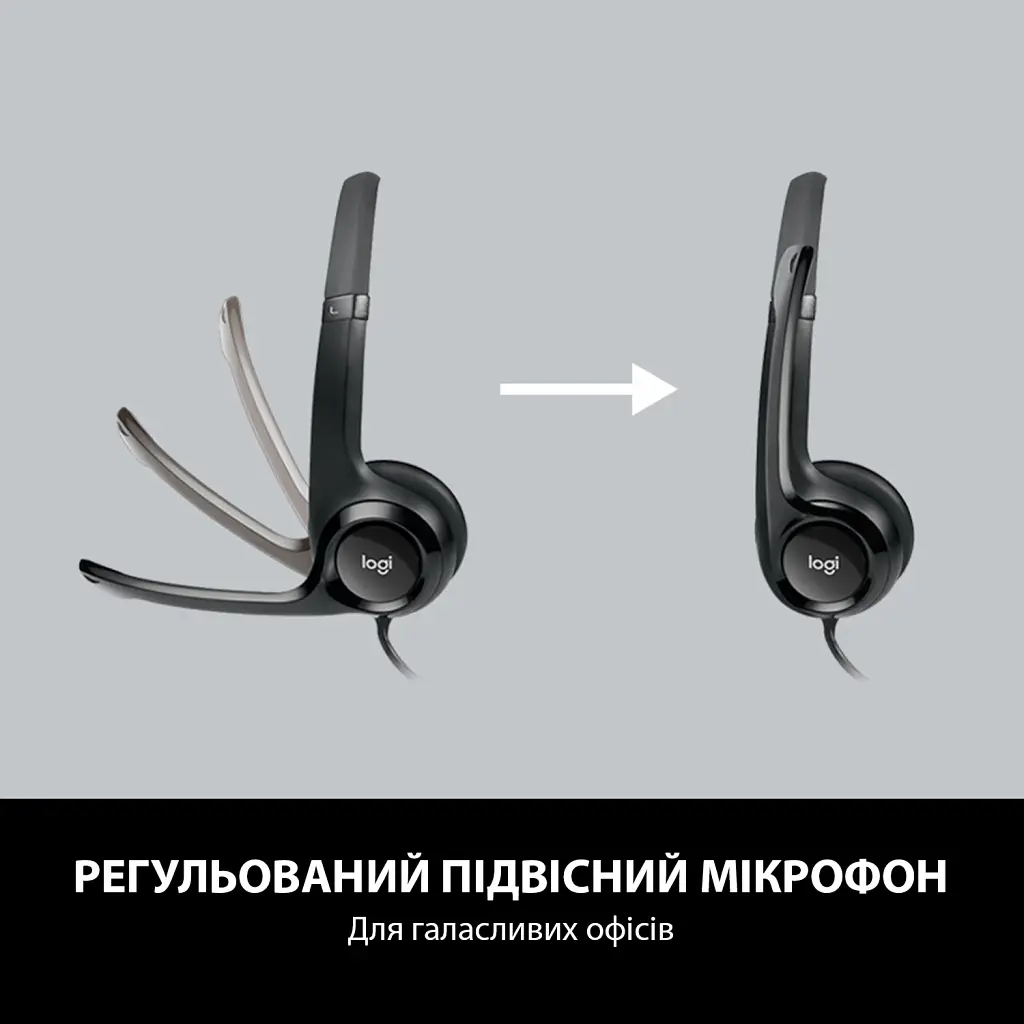 Навушники Logitech H390 (981-000406) - фото 6