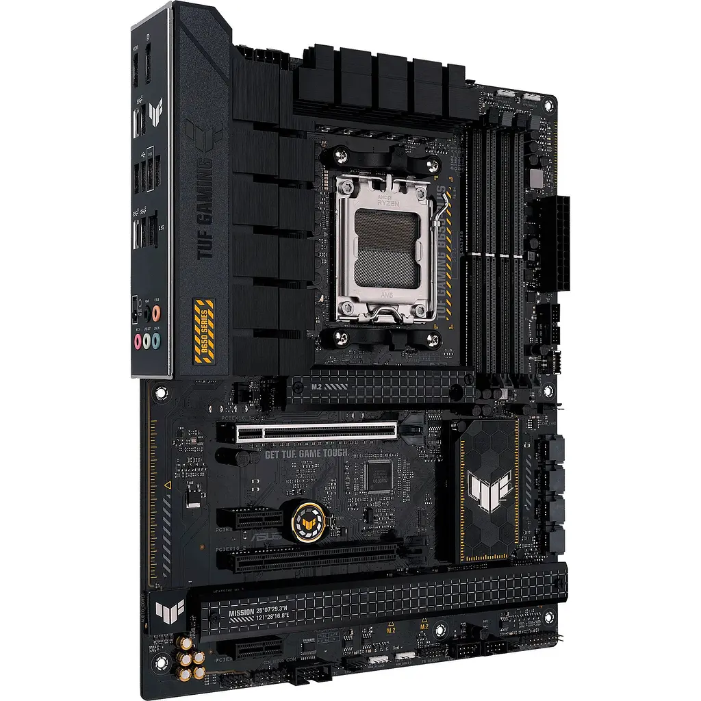 Материнская плата Asus TUF Gaming B650-PLUS sAM5 B650 4xDDR5 M.2 HDMI DP ATX - фото 4