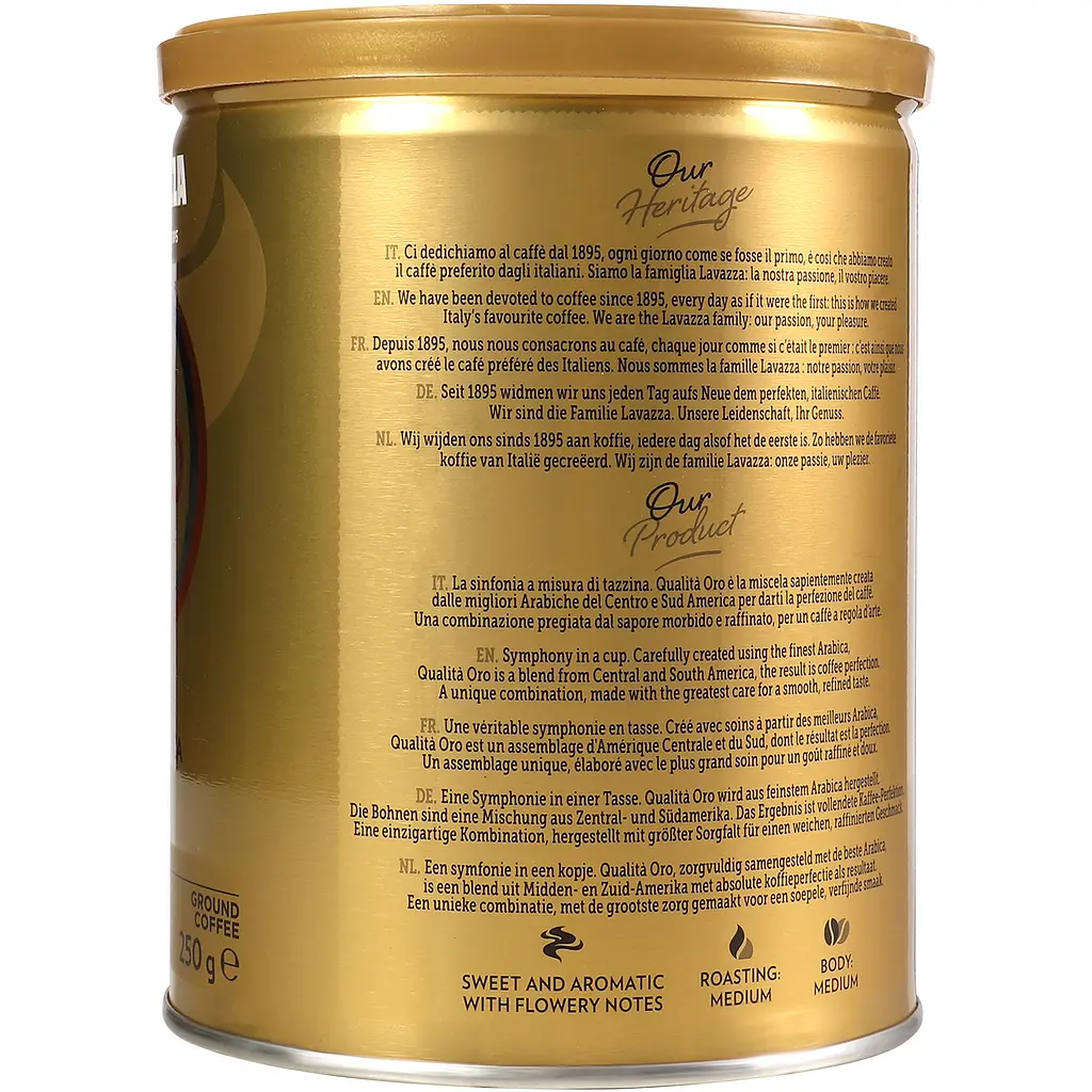 Кава мелена Lavazza Qualita Oro 250 г (4390) - фото 4