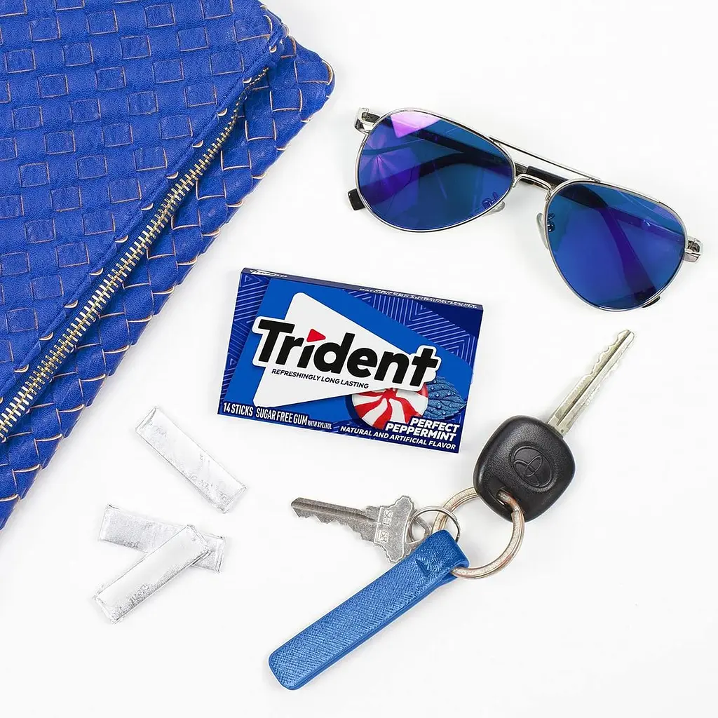 Жувальна гумка Trident Perfect Peppermint Sugar Free Gum 14 стіків - фото 5