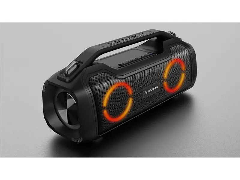 Портативна акустика REAL-EL X-747 Black (EL121600013) - фото 4