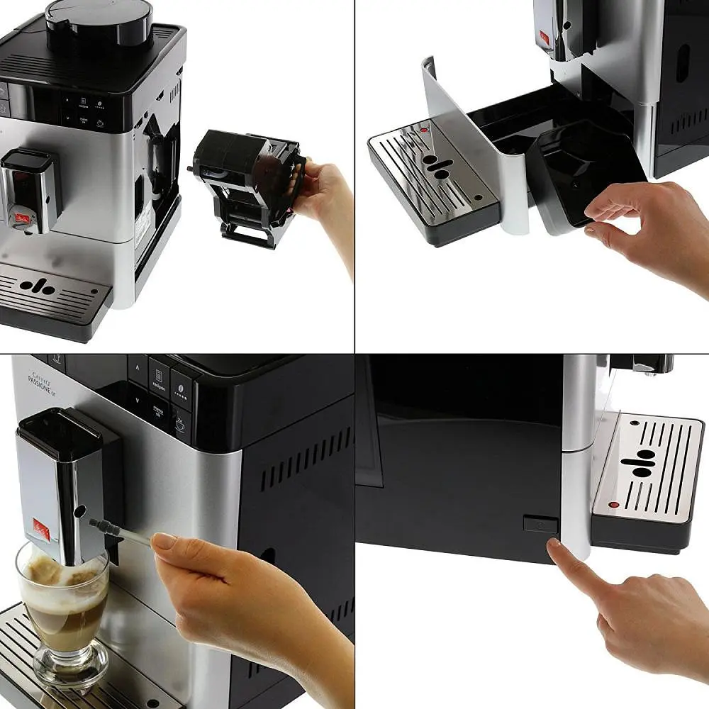 Кофемашина автоматична Melitta Caffeo Varianza CSP stainless steel (F58/0-100) - фото 4