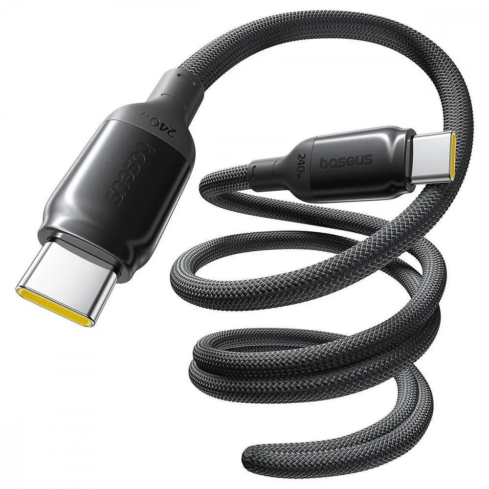 Кабель Baseus PicoGo Type-C to Type-C 240W (2m) black (E0423301) - фото 3