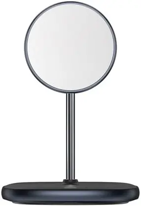 Беспроводное ЗУ Baseus Swan Magnetic Desktop Bracket Wireless Charger(suit for IP12) WXSW-01 Black - фото 3