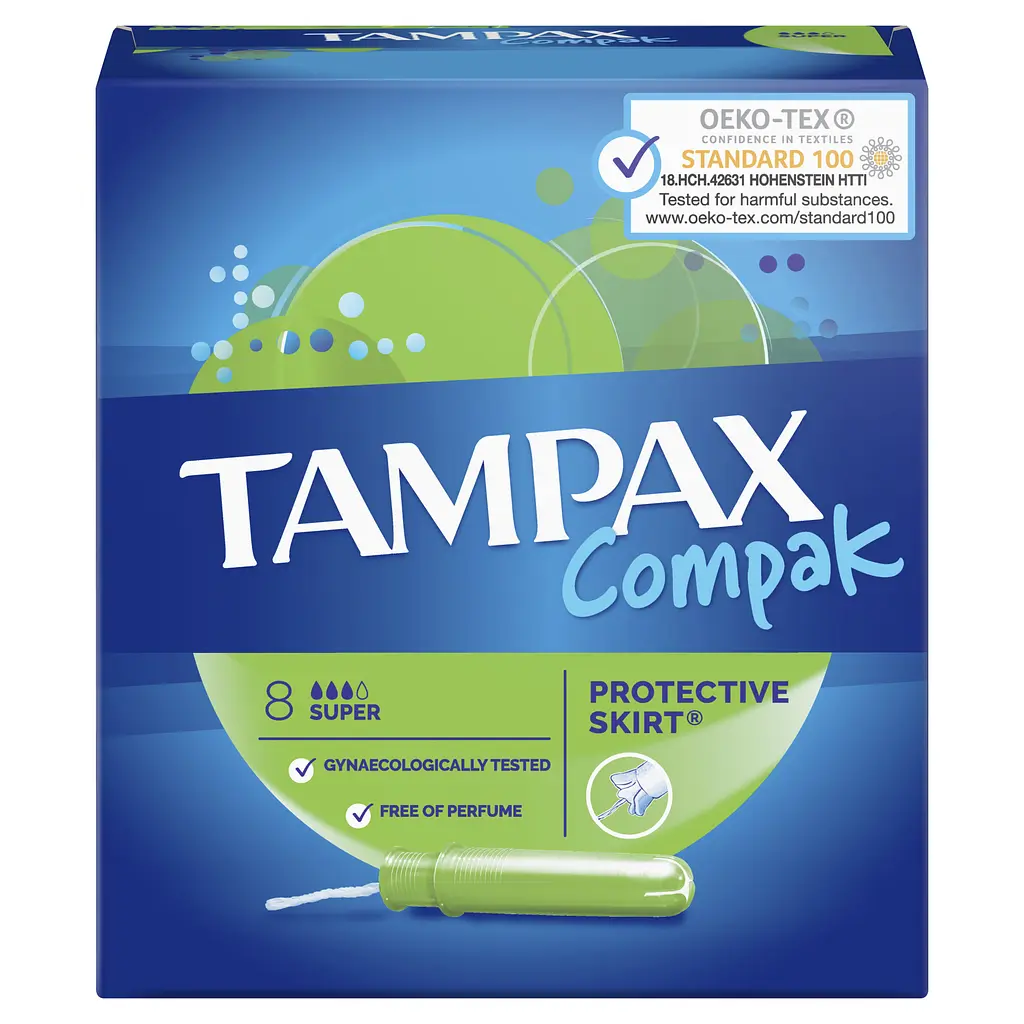 Тампоны Tampax Compak Super Single с аппликатором, 8 шт. - фото 2