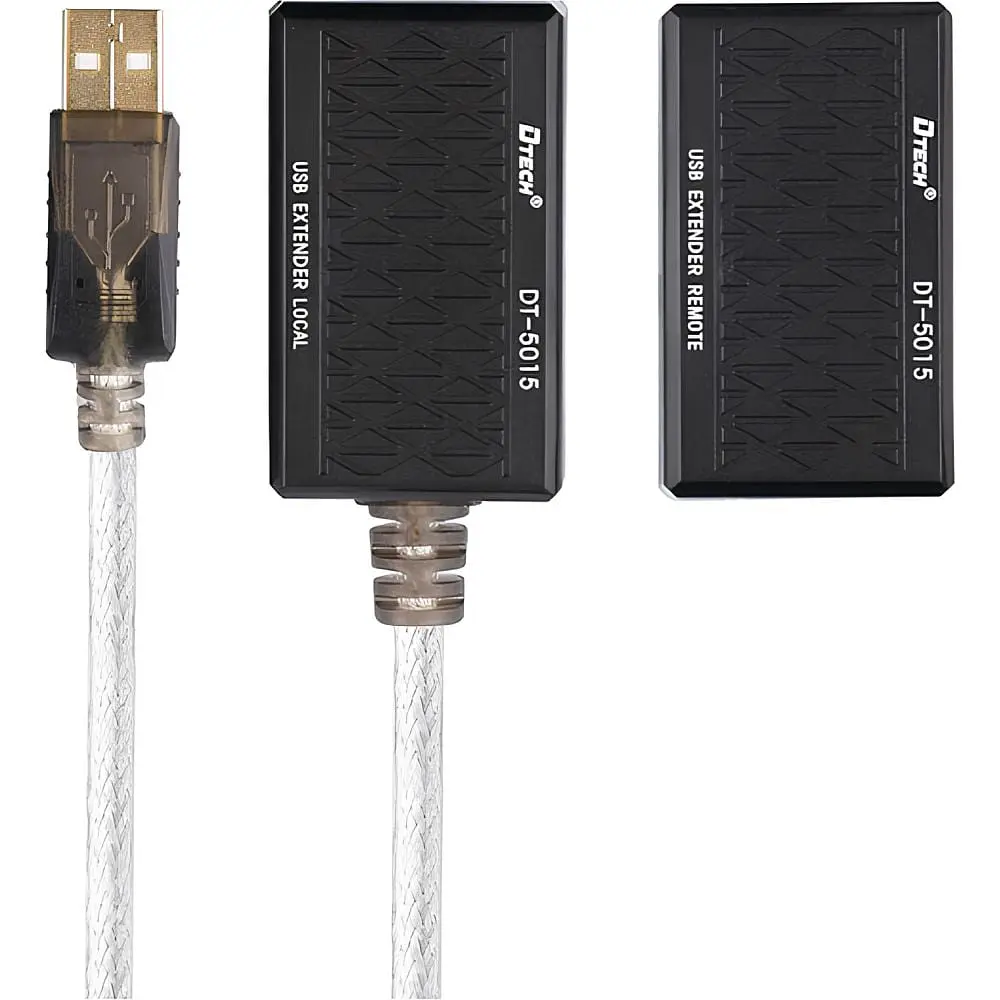 Подовжувач USB 2.0 60m Dtech DT-5015 (74-00062) - фото 6