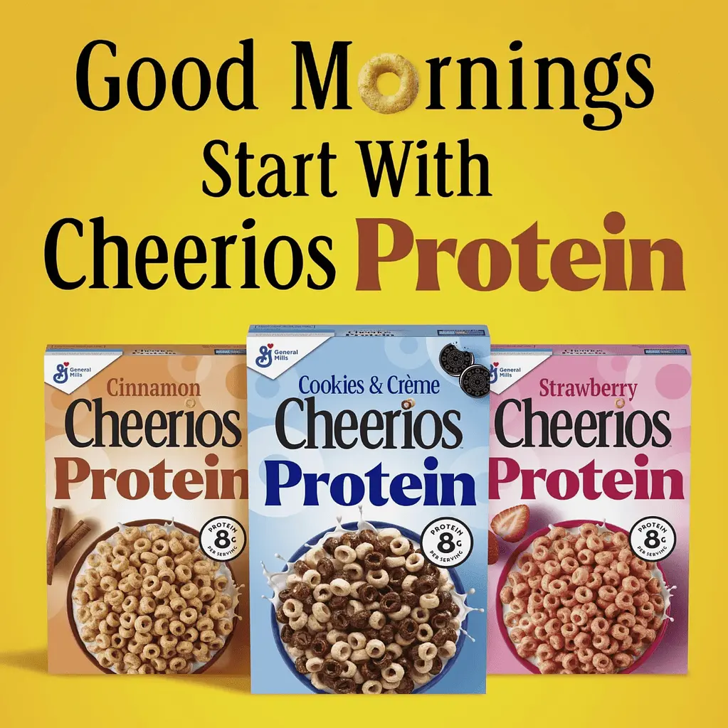 Сухий сніданок General Mills Cheerios Protein Cookies and Creme 425г - фото 7