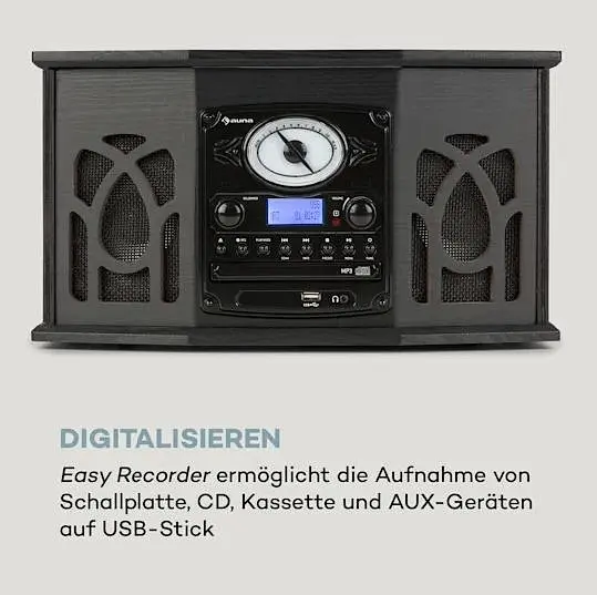 Проигрыватель винила Auna NR-620 DAB (10033712) - фото 4