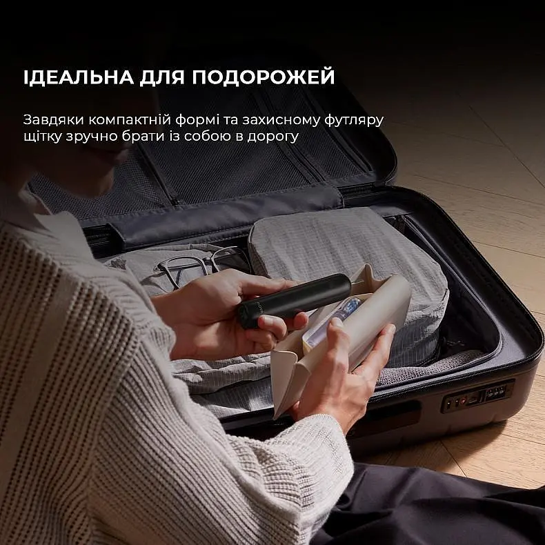 Электрическая зубная щетка Mova Fresh Pro Black (ATB15A-BK) - фото 5