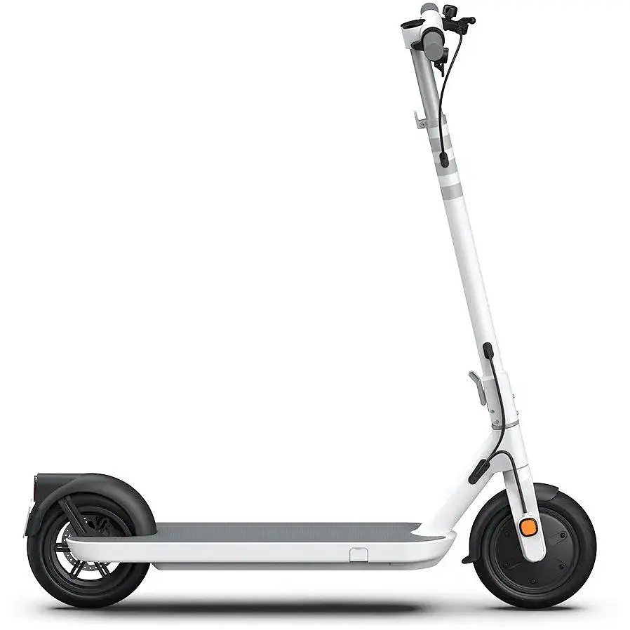 Електросамокат OKAI ES10-NEON Lite складаний 300/600W 7.8Ah швидкість 25 км/год пробіг до 30 км NFC App колеса 9" вага 15 кг White - фото 2