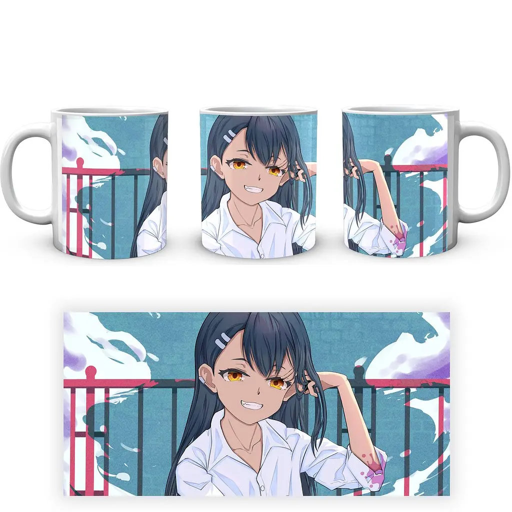 Кружка GeekLand Don’t Toy With Me, Miss Nagatoro Не издевайся, Нагаторо-сан DTMN 03 330 мл белая - фото 4