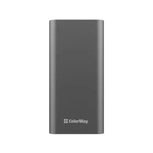 Універсальна мобільна батарея 20000 mAh, Grey, 22.5 Вт ColorWay teh0027609 - фото 2