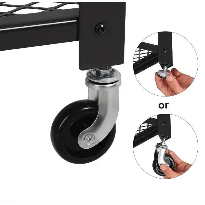 Стеллаж Leobert Flash на колесах в стиле Loft - фото 7