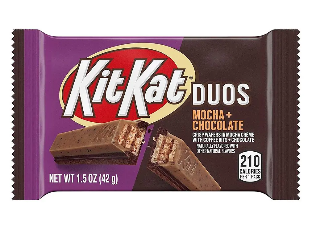 Батончик Kit Kat Duos Mocha Creme and Chocolate Wafer 42 г