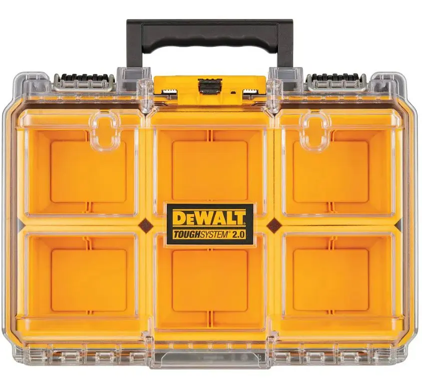 Органайзер DeWalt TOUGHSYSTEM 2.0 1/2 з 6-ю глибокими знімними відділеннями (DWST83392-1) - фото 4