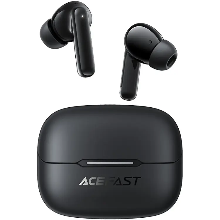 Наушники TWS Acefast W5 hybrid noise reduction black - фото 3