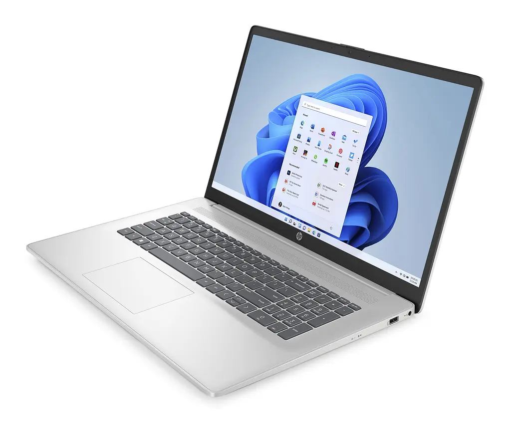 Ноутбук HP 17-cn3015ru 17.3' FHD IPS AG, Intel i5-1335U, 16GB, F512GB, UMA, DOS, серебристый (8B5Y5EA) - фото 7