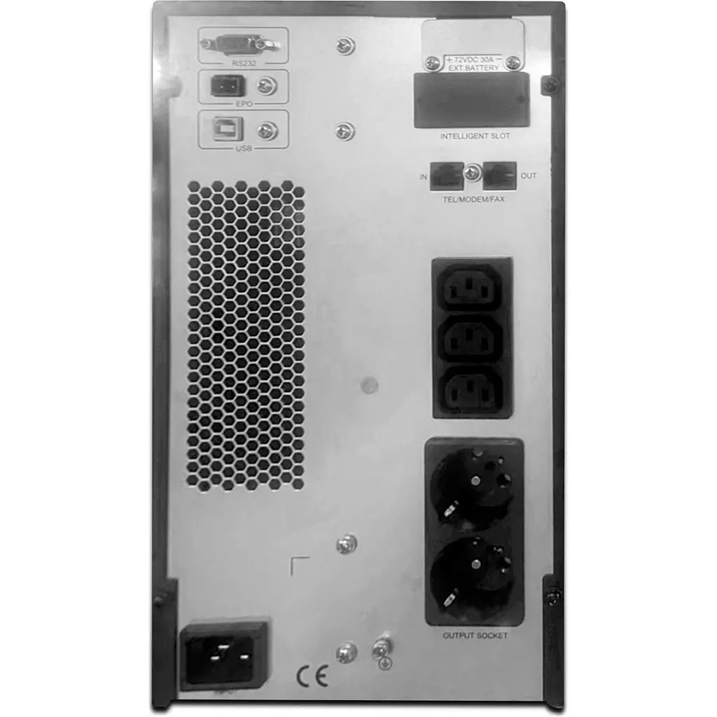 Джерело безперебійного живлення (ДБЖ) EnerGenie EG-UPSO-2000VA [110546] - фото 3