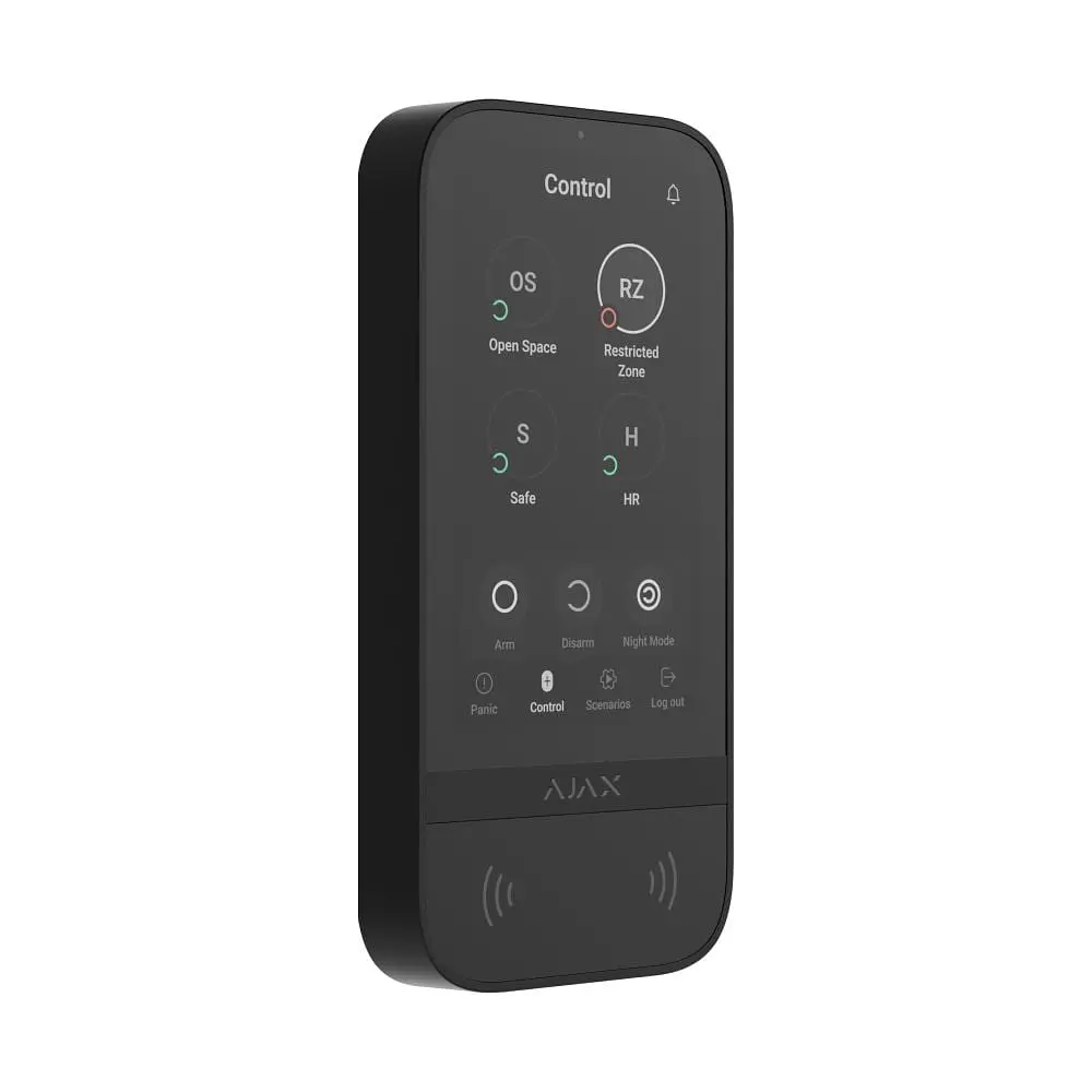 Клавіатура Ajax KeyPad TouchScreen чорна (26-00325) - фото 2