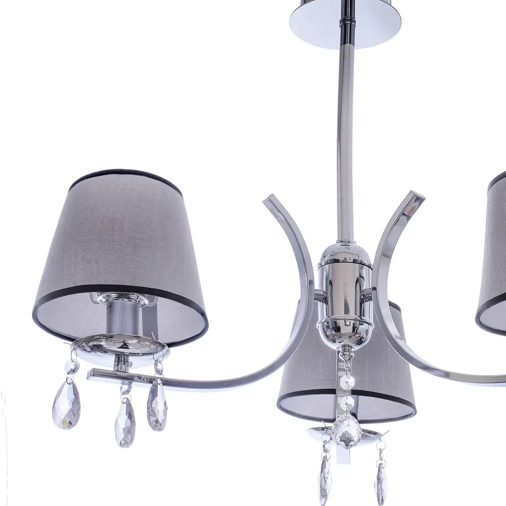 Люстра Brille с абажуром E14 CH (BCL-727S/3) - фото 2