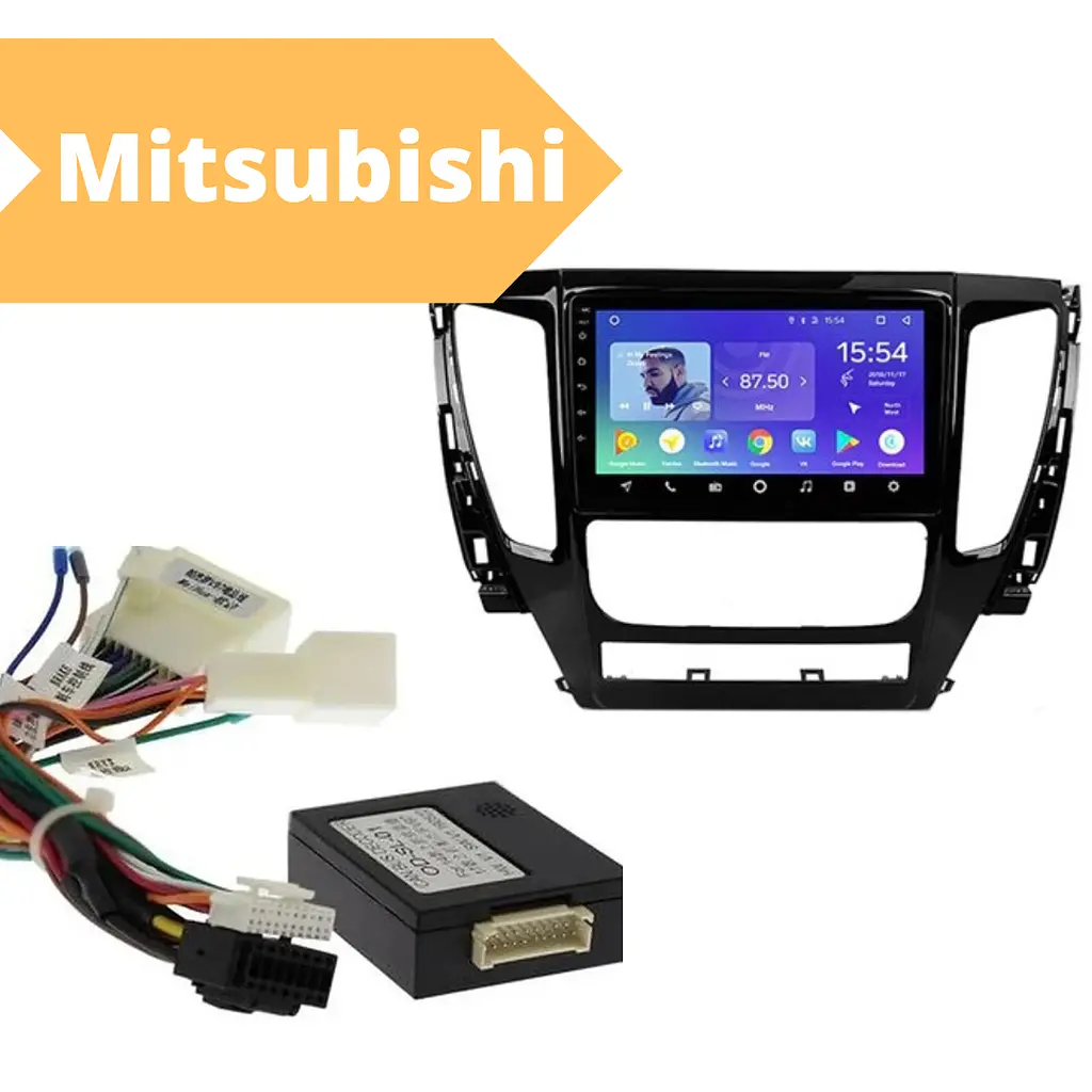 Штатная автомагнитола XPRO Mitsubishi Pajero 2016-2018 (9") +CAN Android 10.1 (4/32) черная (MER-14121_5463) - фото 2