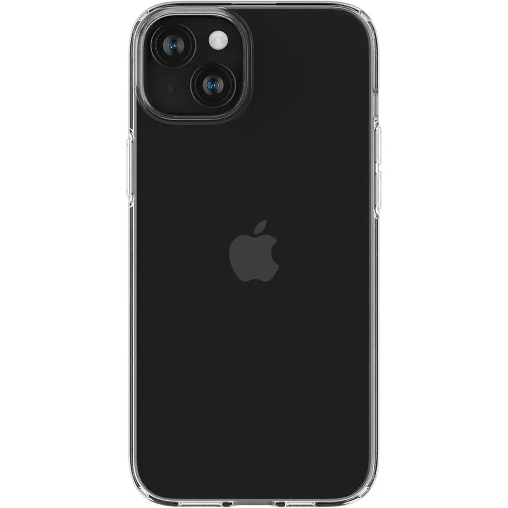 Оригінальний прозорий силіконовий чохол Spigen Liquid Crystal Flex Crystal Clear для iPhone 15 (ACS06481) - фото 3