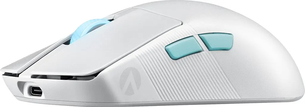 Миша комп'ютерна Asus ROG Harpe Ace Aim Lab Edition White (90MP02W0-BMUA10) - фото 5