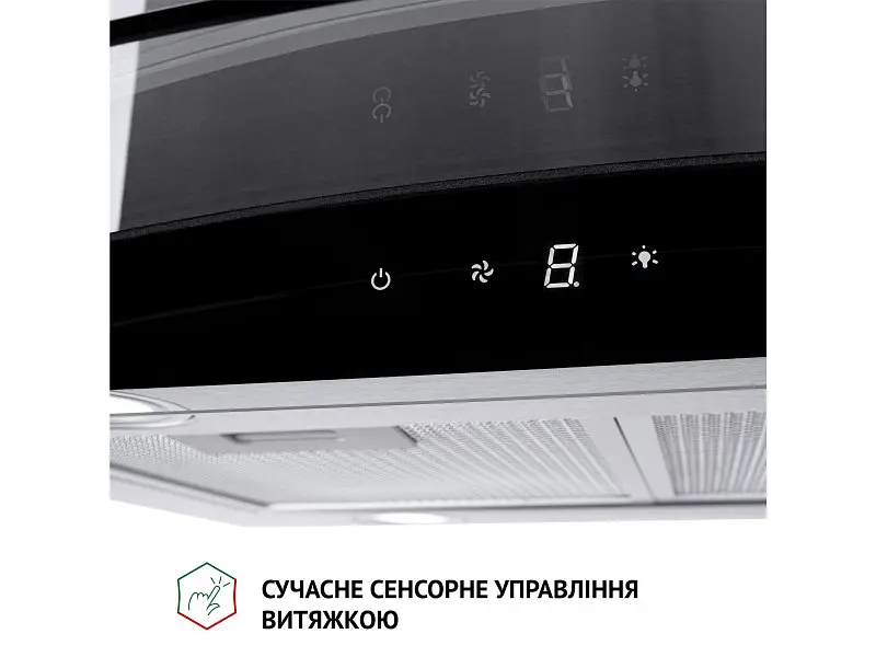 Витяжка Perfelli CGS 9632 I 1000 LED - фото 5