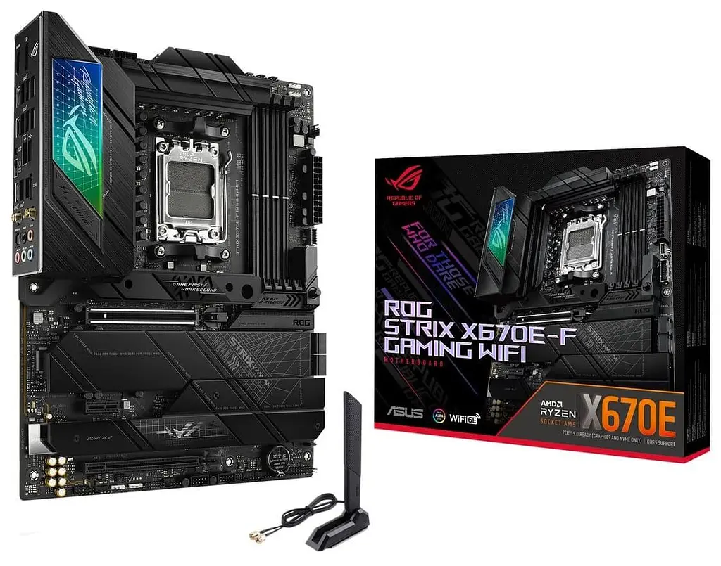 Материнська плата ASUS ROG STRIX X670E-F GAMING WIFI (ROG STRIX X670E-F GAMING WIFI) (Socket AM5, AMD X670, ATX) Б/в - фото 6