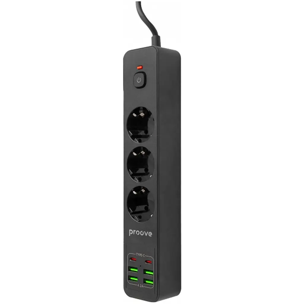 Мережевий фільтр Proove Power Strip P-03 (PSP342420001) [113908] - фото 2