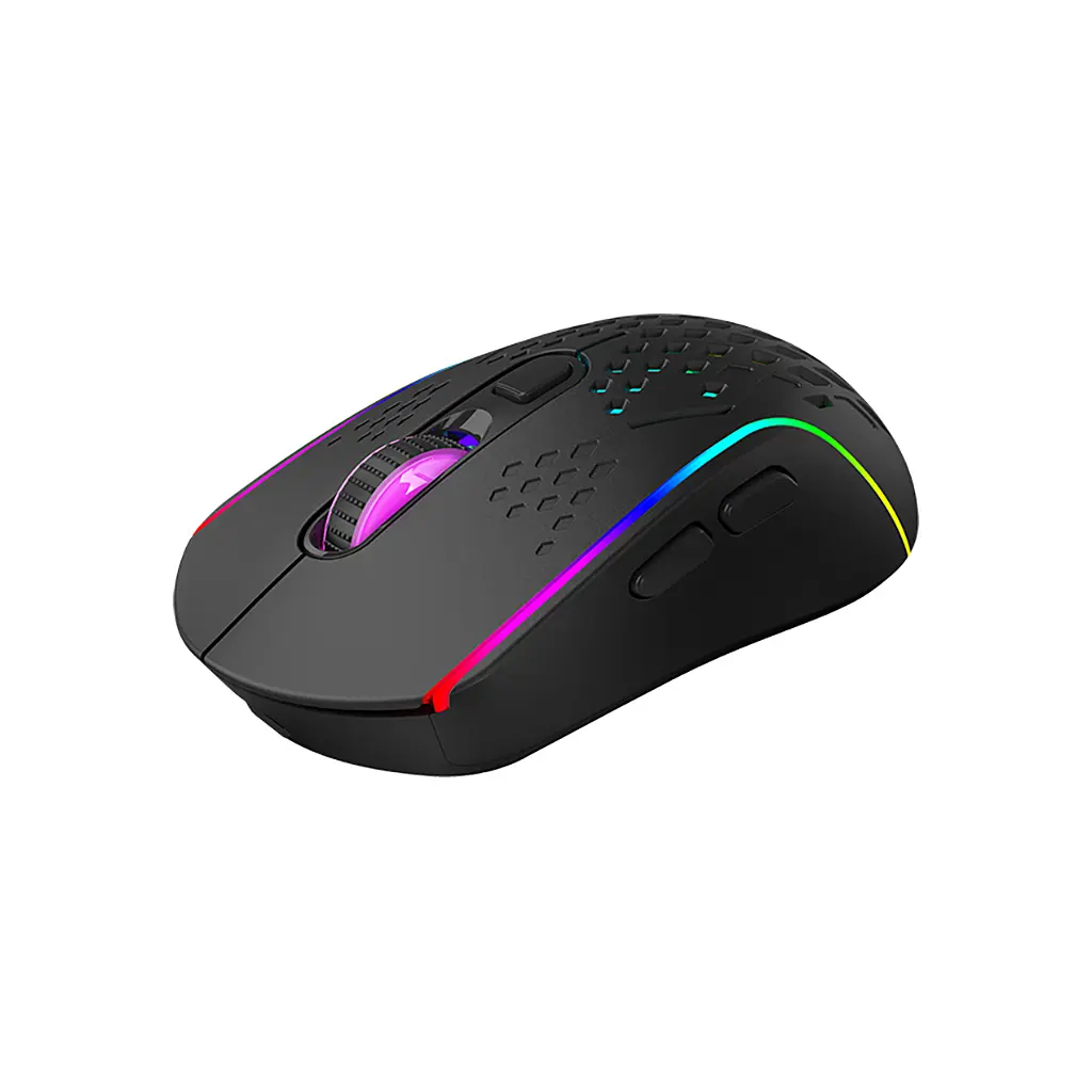 Мишка Xtrike ME GW-611 Wireless RGB Black (GW-611) - фото 2