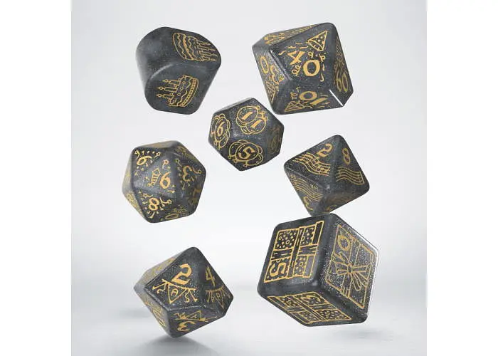 Набір кубиків Happy Birthday Dice Set: Confetti , 7 шт. (RHPB03) - фото 2