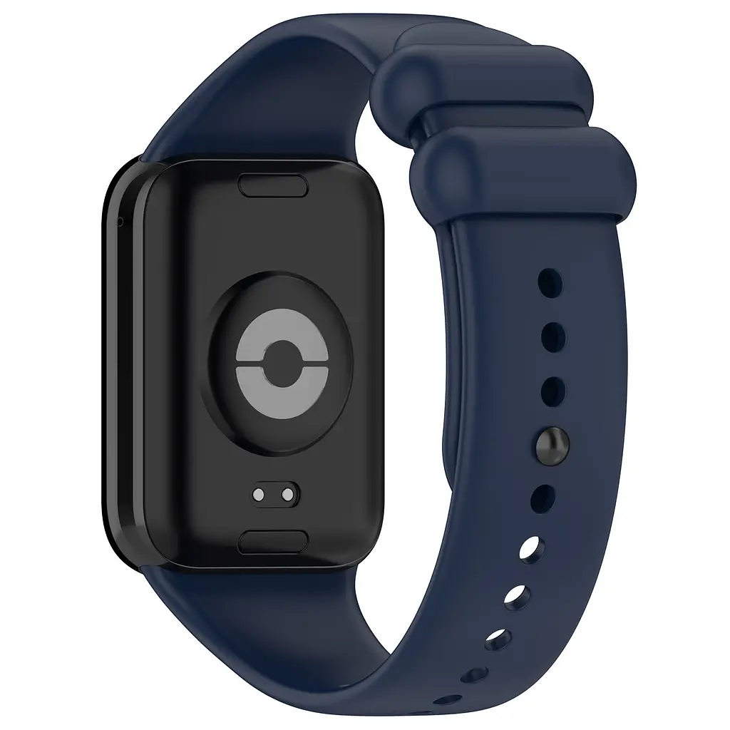 Силіконовий ремінець для фітнес браслетів Xiaomi Mi Band 8 Pro/9 Pro Redmi Watch 4/5, Silicone, midnight blue, зі зручною застібкою, на фітнес трекер та смарт годинник, ArmorStandart (ARM73968) - фото 2