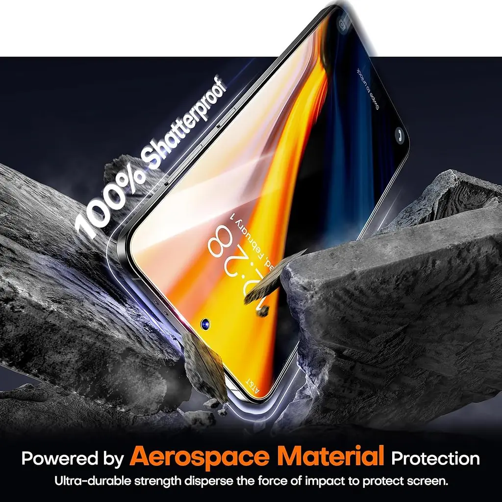 Захисне загартоване скло LK для Samsung Galaxy S24, 2 шт., підтримка відбитка, HD - фото 5