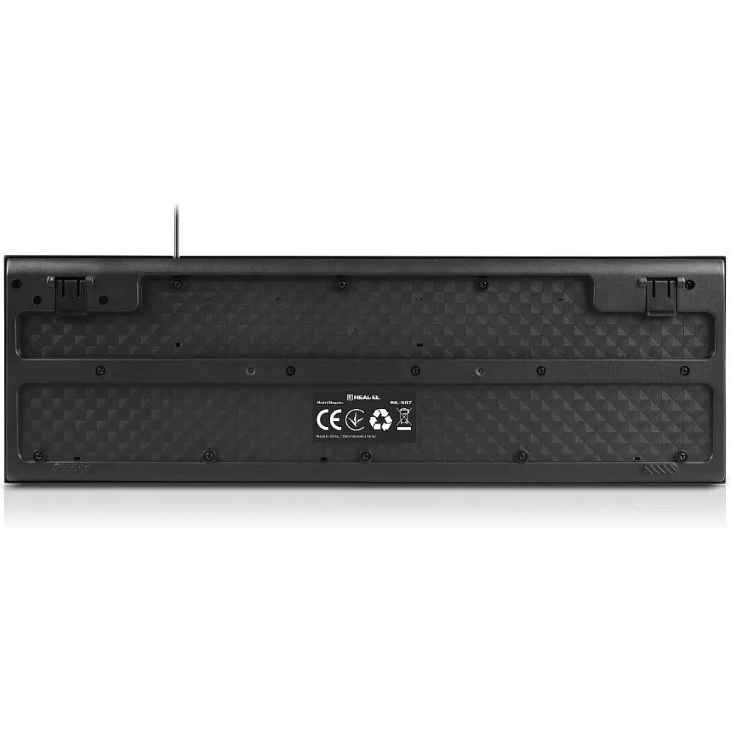 Клавіатура REAL-EL RK-507 USB Black (EL123100050) - фото 6