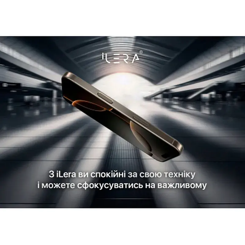 Скло захисне iLera DeLuxe Original Glass iPhone 16 Plus | 15 Plus (ILFCDL16PL) - фото 7