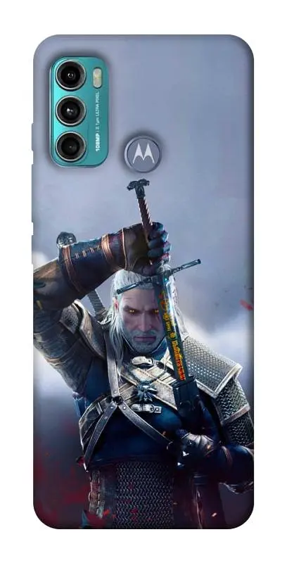 TPU чохол Demsky The witcher gerald для Motorola Moto G60