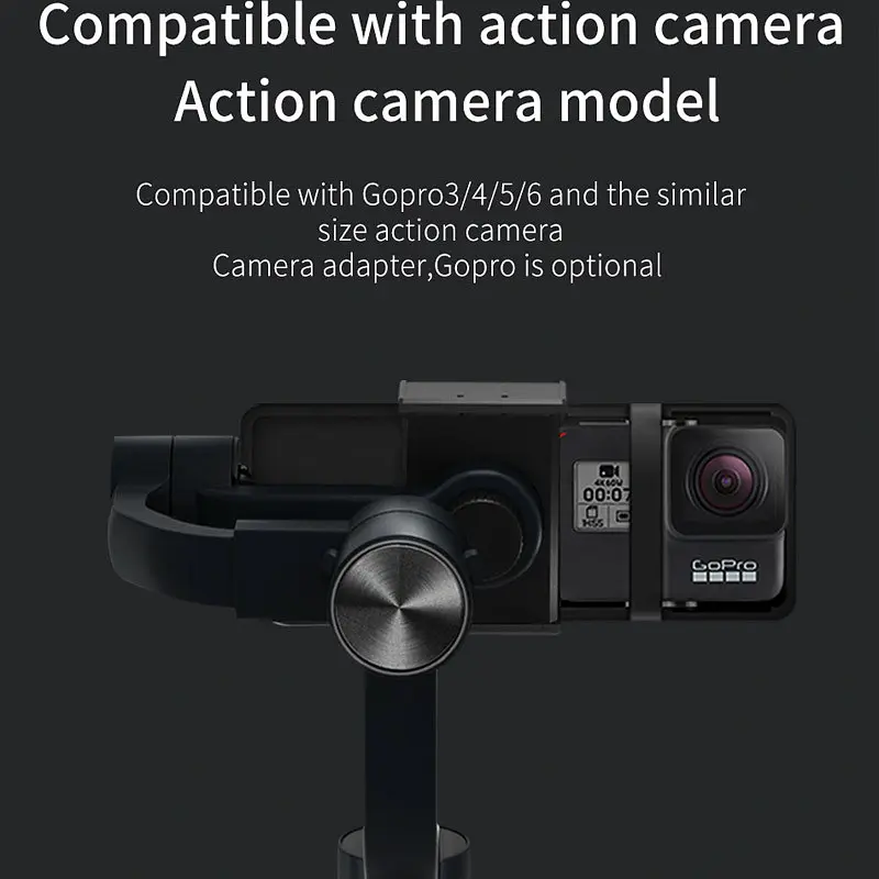 Стабілізатор WIWU S5B Three-Axis Motorized Gimba Stabilizer Black - фото 7