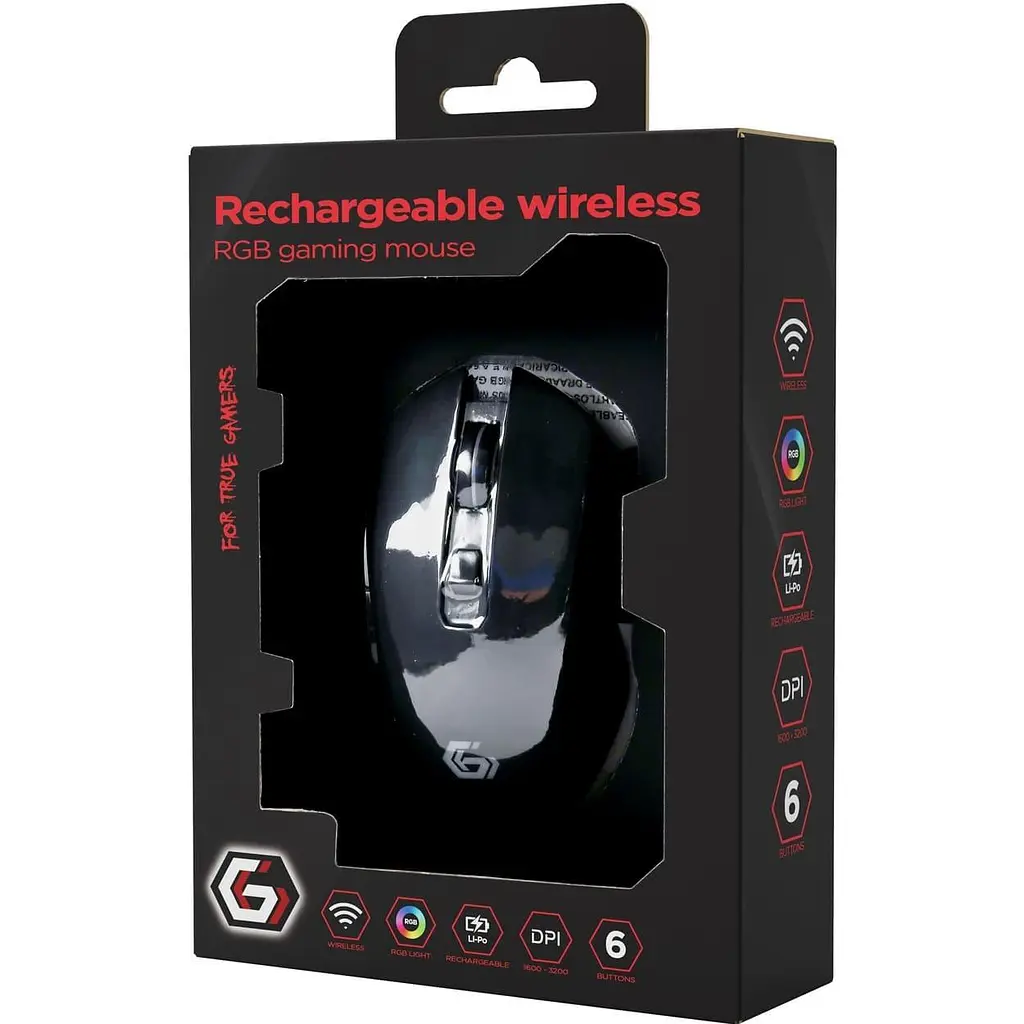 Мышь Gembird MUSGW-6BL-02 RGB USB (MUSGW-6BL-02) - фото 5