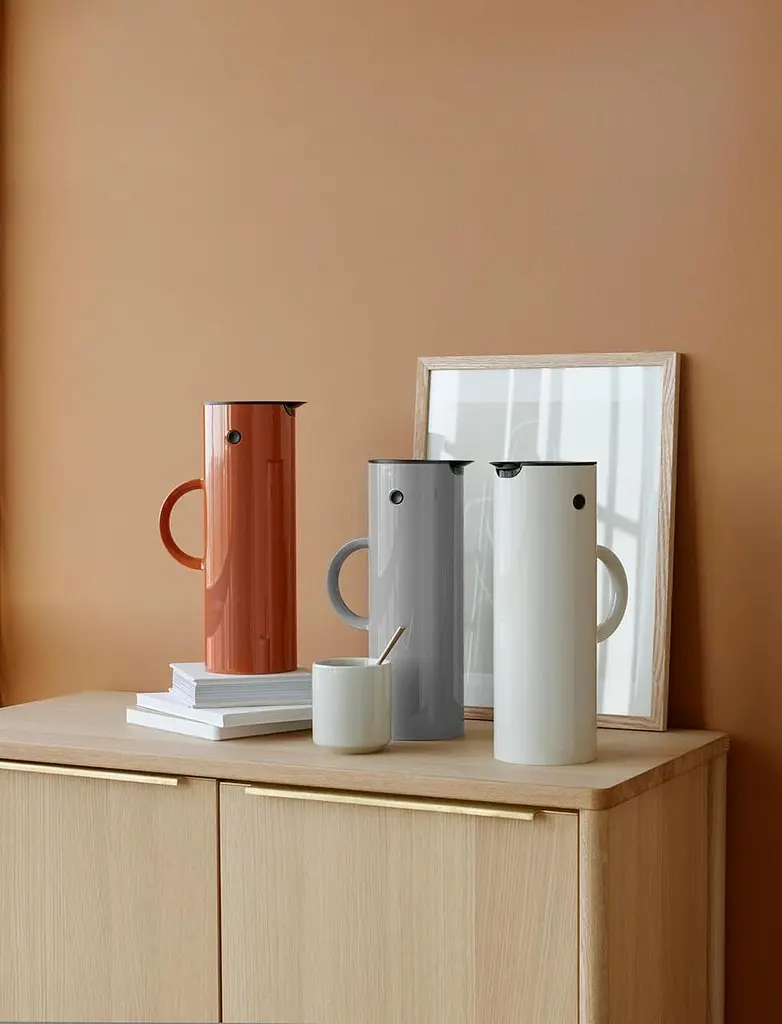 Stelton EM77 термос 1л зі скляною колбою, магнітною пробкою, для гарячих і холодних напоїв - фото 3