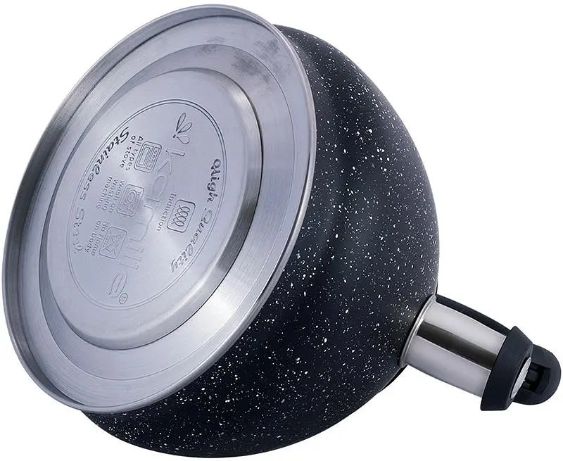 Чайник Whistling Kettle Marble 2.7л зі свистком Kamille Ø19.5х24 см kuh0011107 - фото 5