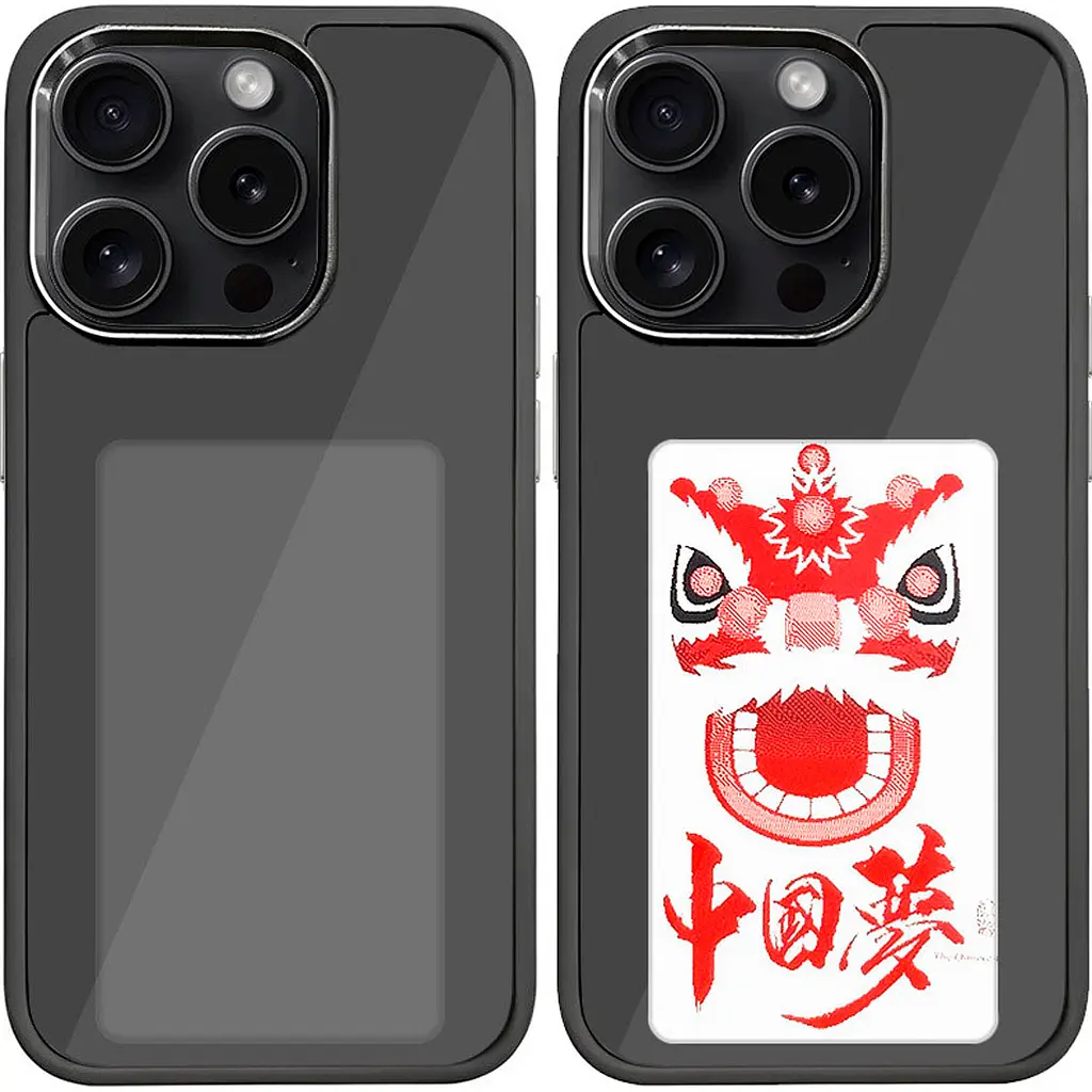 Чохол Ink Show E-ink Screen Case для Apple iPhone 14 Pro Max Black [105296] - фото 3