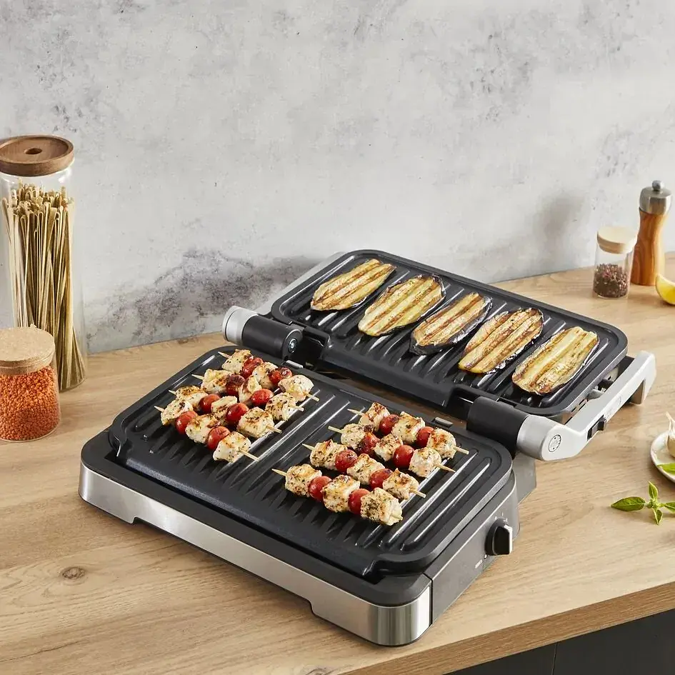 Гриль прижимний Tefal OptiGrill 4 in 1 XL 2200 Вт (GC784D30) - фото 11