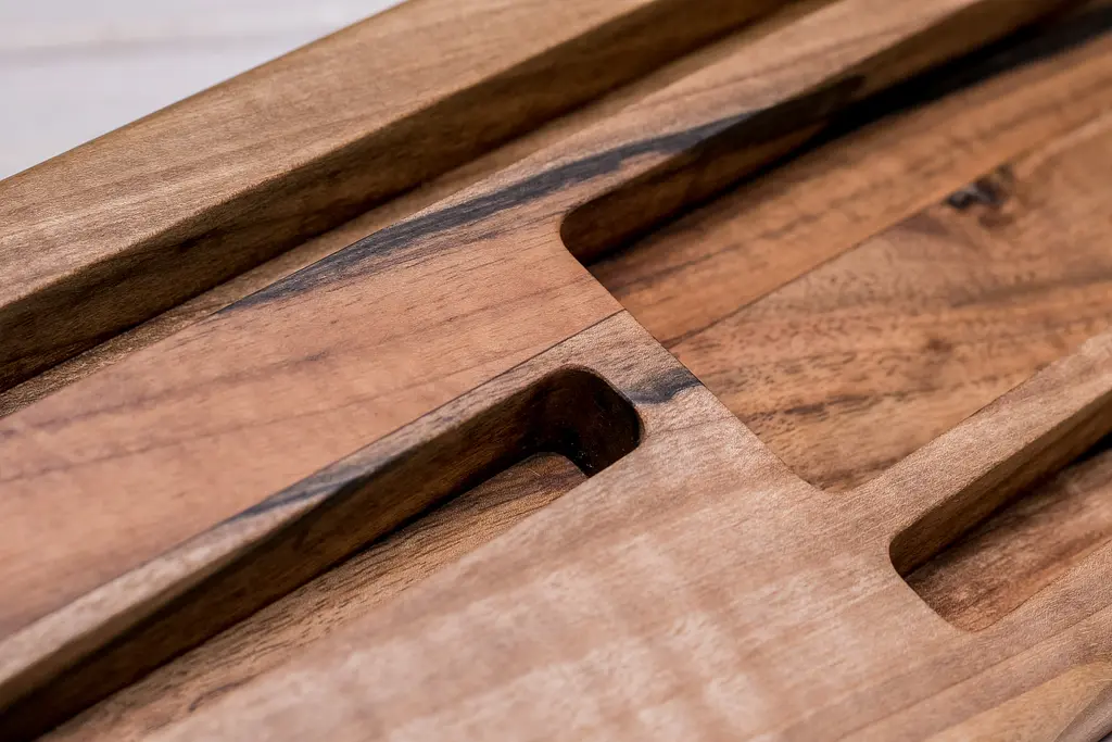 Дерев'яний органайзер для гаджета ecoWalnut 285x130x18 мм - фото 5