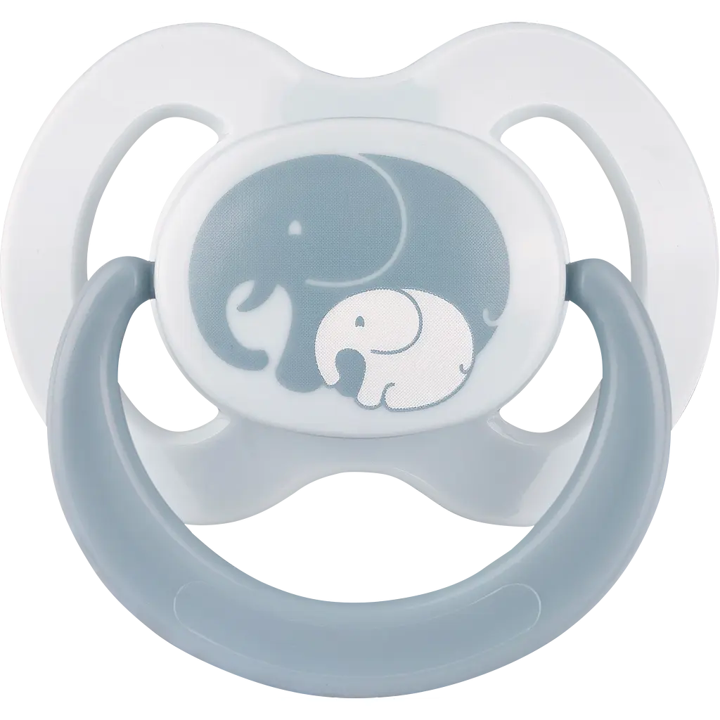 Пустышка плоская Baby-Nova с рисунком и кольцом силикон 2 шт. (3962314) - фото 2