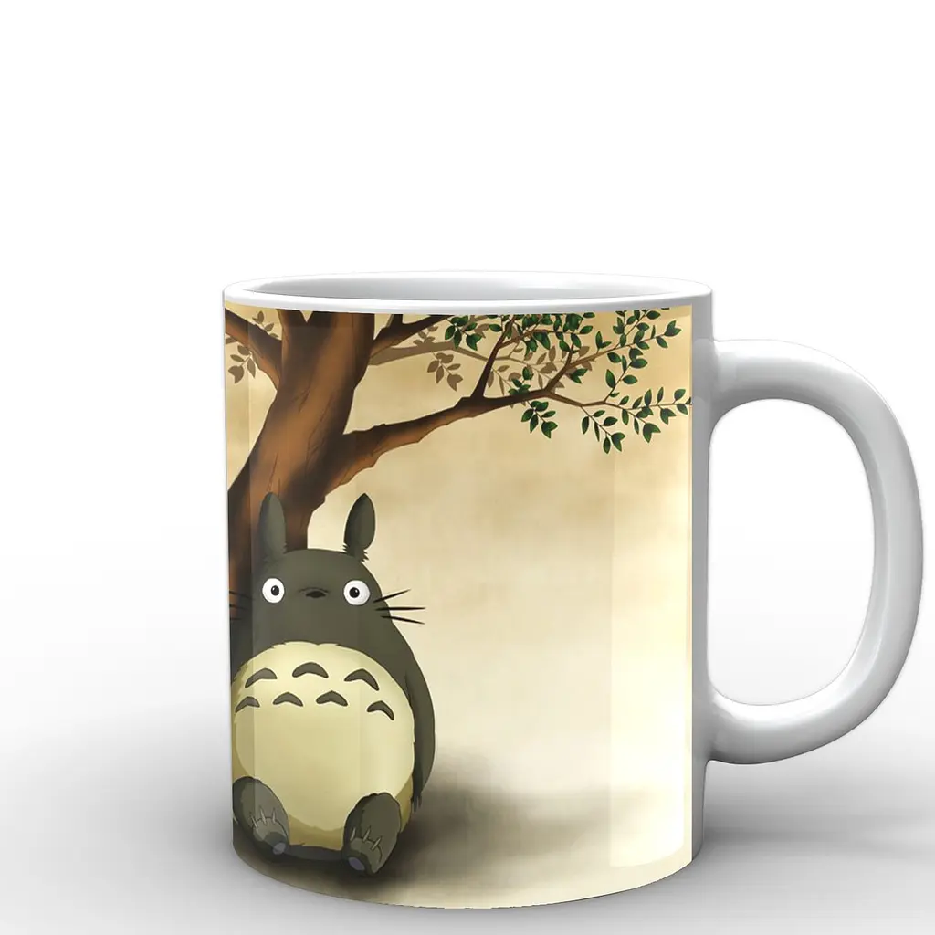 Кружка GeekLand Мой сосед Тоторо My Neighbor Totoro Обои NT.02.008 330 мл белая - фото 3