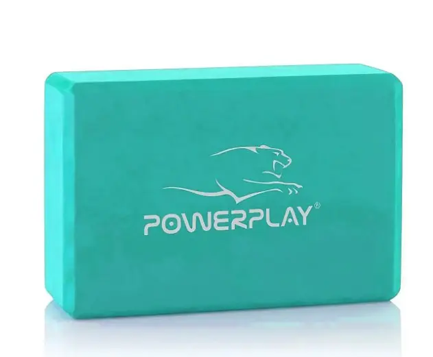 Блоки для йоги PowerPlay 4006 Yoga Brick EVA 2 шт Мятные (PP_4006_Mint_2in) - фото 2