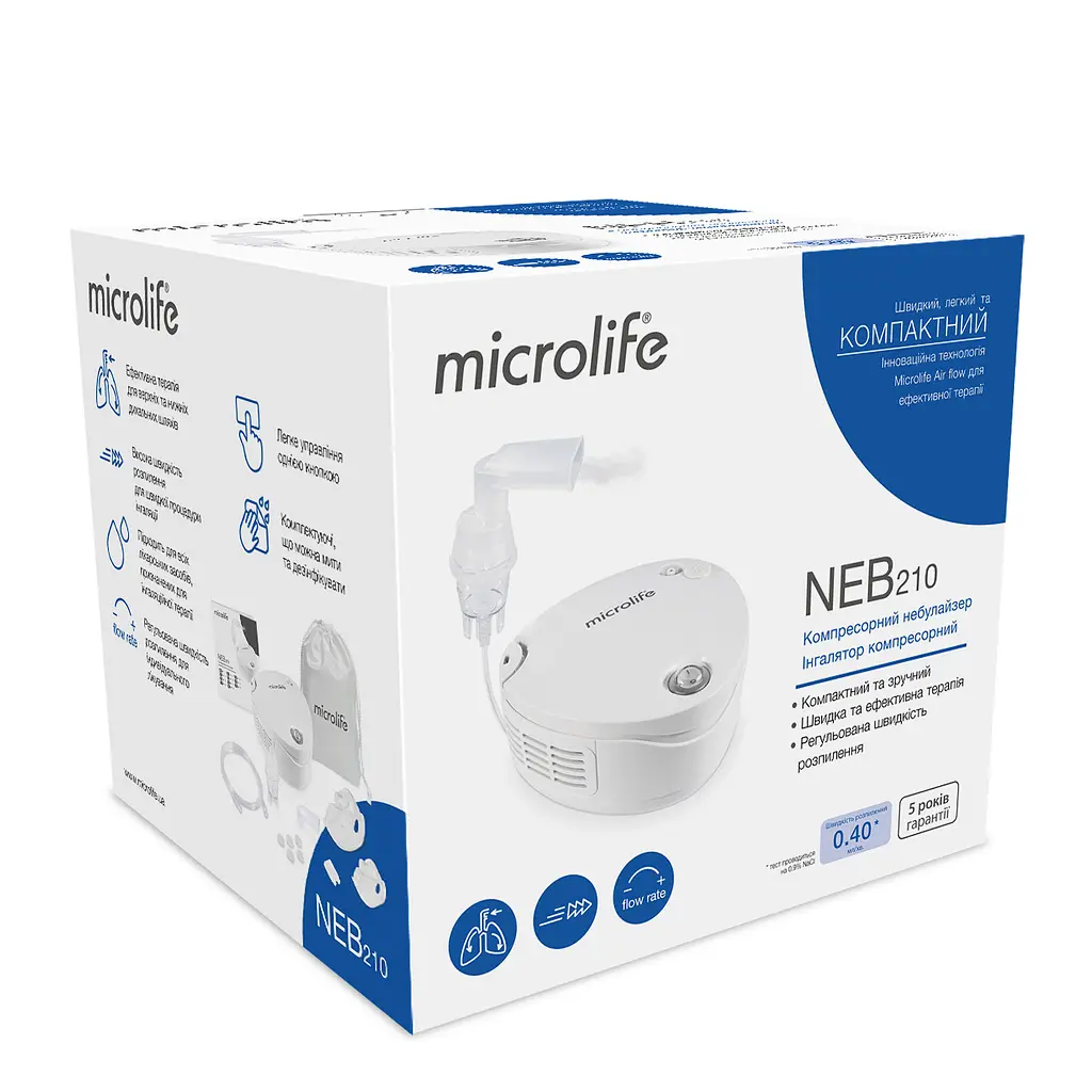 Компрессорный ингалятор Microlife NEB 210 - фото 6