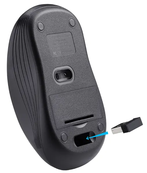 Миша Defender Bit MB-205 Wireless чорний (52205) (6918402) - фото 4
